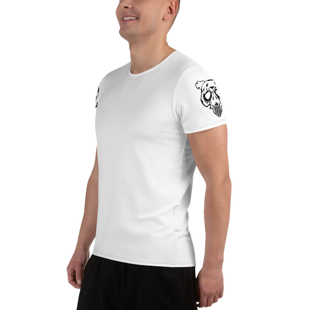 Men's Fitted Moisture Wicking Athletic T-Shirt