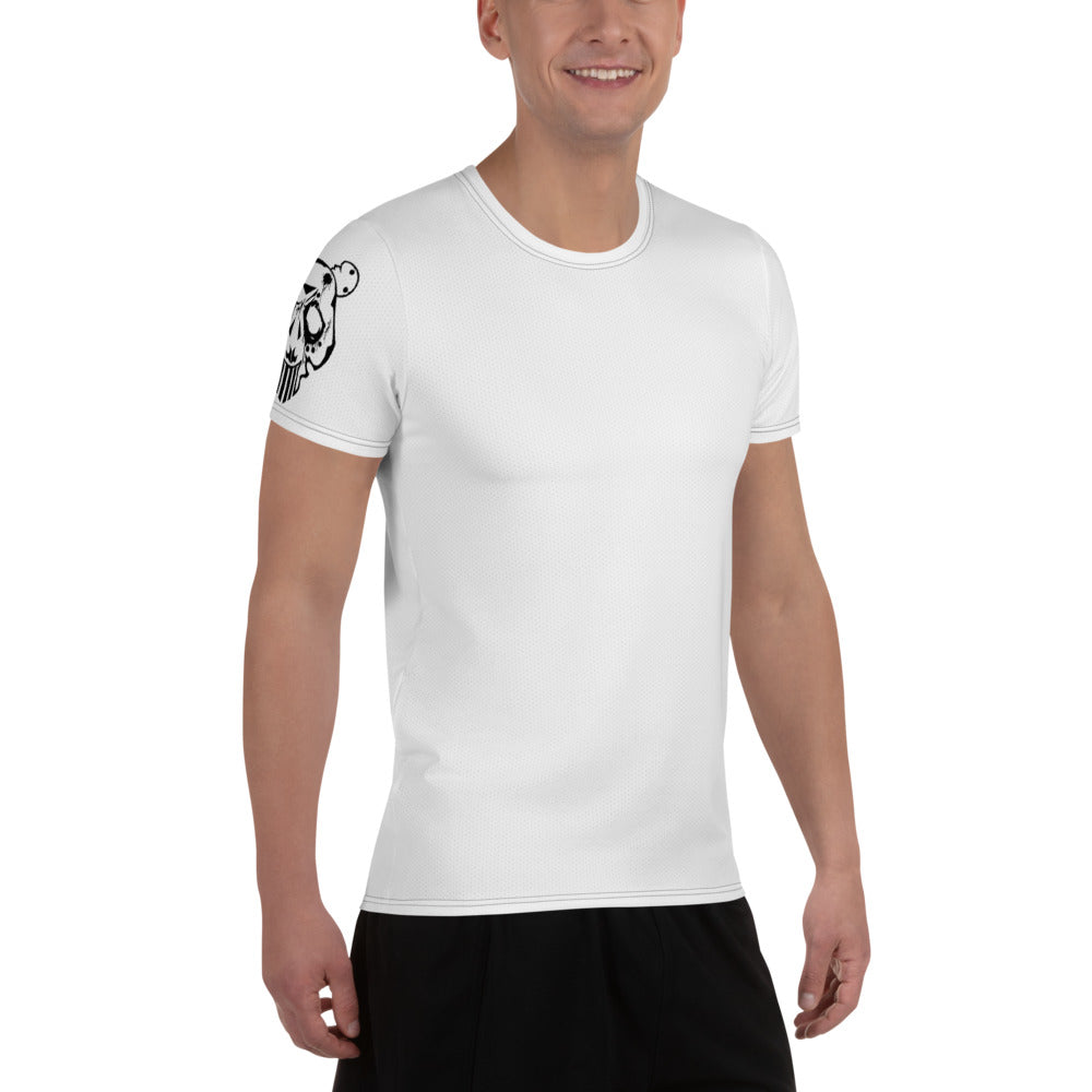 Men's Fitted Moisture Wicking Athletic T-Shirt