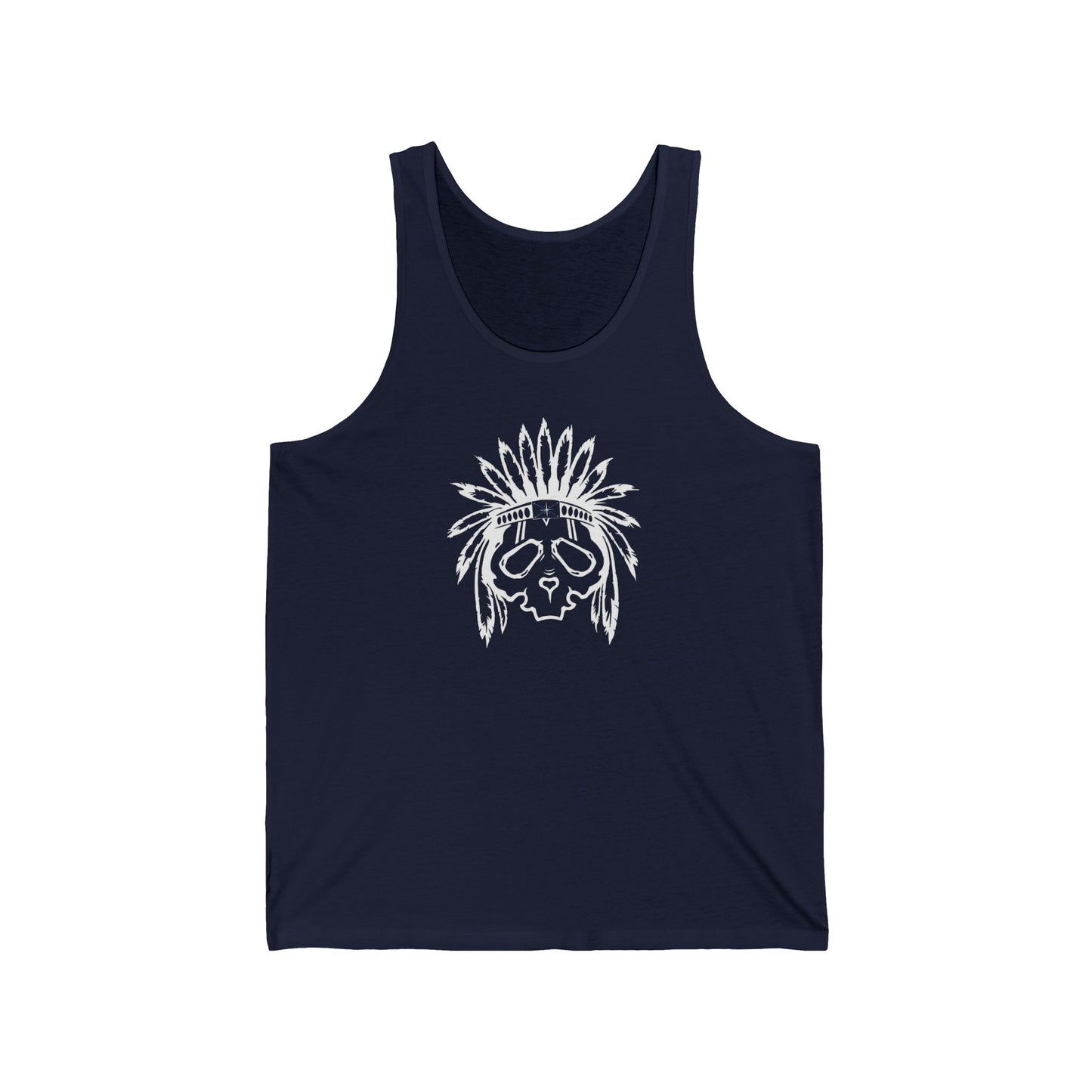Sunflower Skull Tank Top - Edgy Boho Graphic Summer Tank
