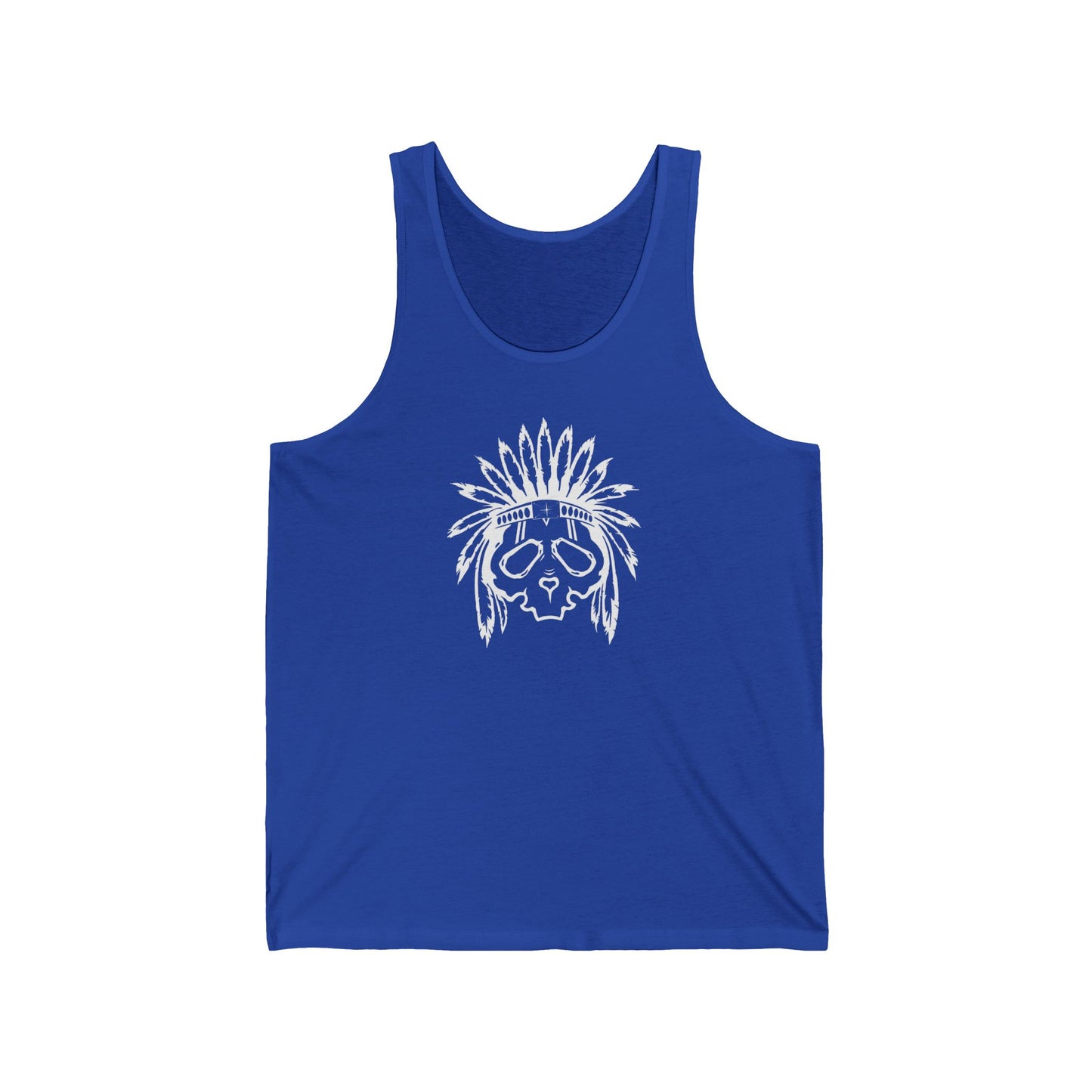 Sunflower Skull Tank Top - Edgy Boho Graphic Summer Tank