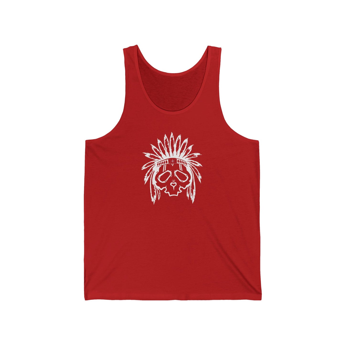Sunflower Skull Tank Top - Edgy Boho Graphic Summer Tank
