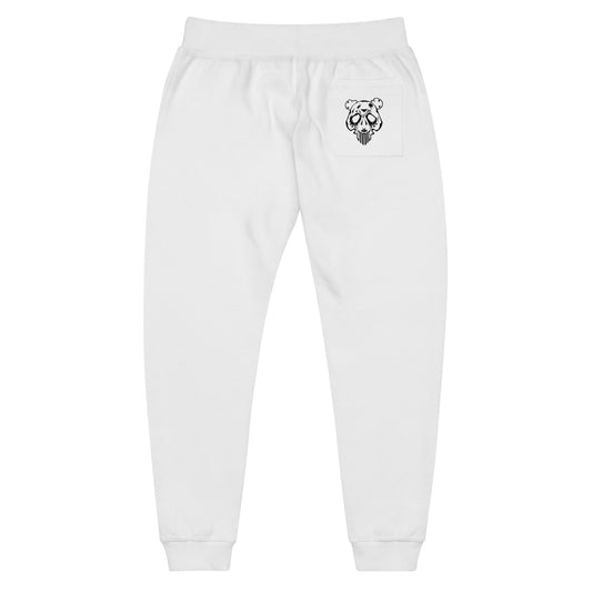 Unisex fleece sweatpants (Black logo)